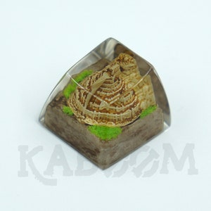 Minas Tirith the Tower of Guard Handmade Artisan Keycaps for Cherry MX Mechanical Gaming Keyboard
