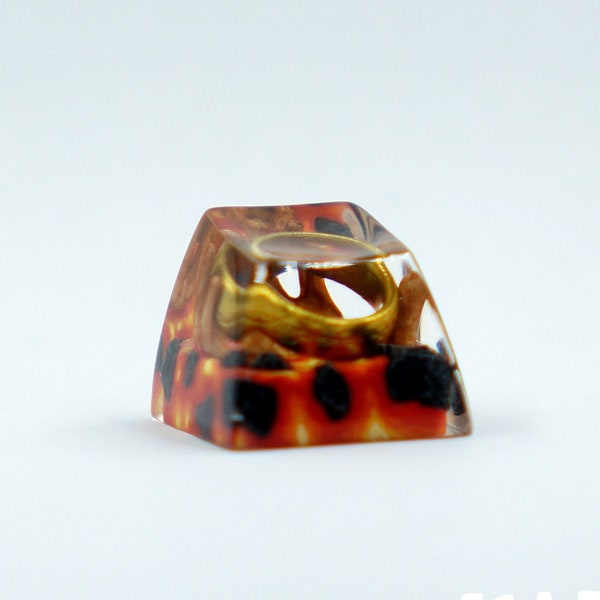 The One Ring Destruction Handmade Resin Artisan Keycap for mechanical gaming keyboard