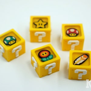 Mystery Question Block Résine Artisan Keycap fait à la main pour clavier de jeu mécanique