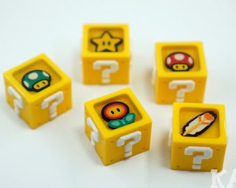 Mystery Question Block Resin Handmade Artisan Keycap for Mechanical Gaming Keyboard