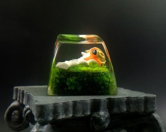 Divine Rapier Handmade Resin Artisan Keycap for Cherry MX Mechanical Gaming Keyboard