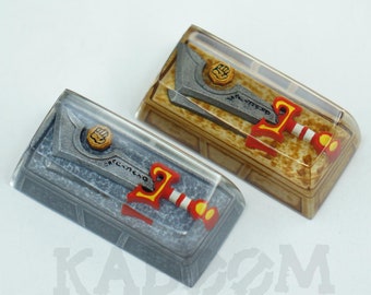 Ashbringer Handmade Resin Artisan Backspace 2U Keycap for Mechanical Gaming Keyboards