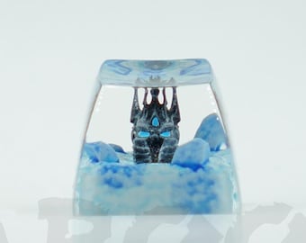 WOW Lich King Helm of Domination Artisan Keycap for Mechanical Gaming Keyboard