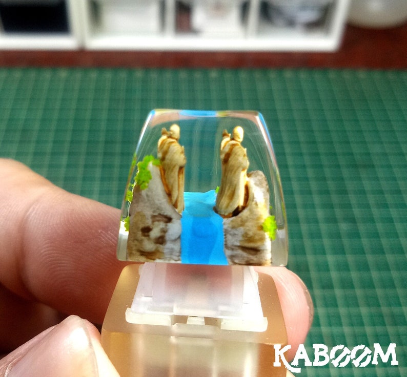 The Argonath Handmade artisan keycaps for cherry mx mechanical gaming keyboard image 1