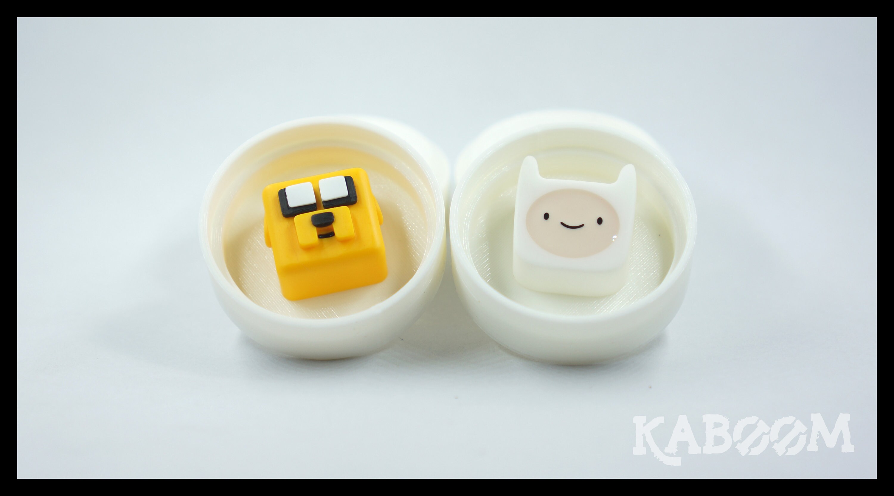 Fin Keyboard Fin the Human Artisan Keycaps for Cherry MX Mechanical Gaming Keyboard ...