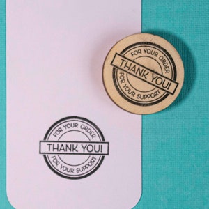 Danke für Ihre Bestellung Stempel, Dankeschön Visitenkarte, Dankeschön Stempel, Dankeschön Stempel, Verpackungsstempel, Dankeschön Stempel groß