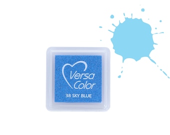Blue Ink Pad for Stamps, Color Ink Pads for Rubber Stamps, Versacolor Ink Stamp Pads, Stamp Ink Pad Rubber Stamps, Ink Stamp Pad