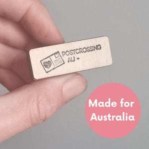 Timbro identificativo post-crossing per AU, timbri in gomma per cartoline, francobolli per posta ordinaria, francobolli per biglietti, forniture per timbri in gomma post-crossing Australia