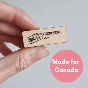 Timbro identificativo post-crossing per CA, timbri in gomma per cartoline, francobolli per posta ordinaria, francobolli per cartoline, forniture per timbri in gomma post-crossing Canada