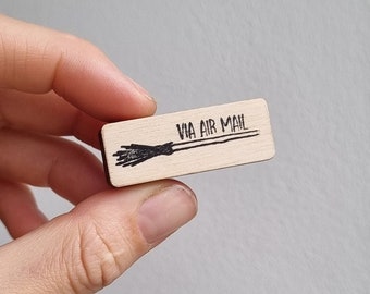 Broom Air Mail stamp par avion, Rubber stamps postcard stamps for cards, Postcrossing stamp, Mail stamp, Postcrossing rubber stamp mail