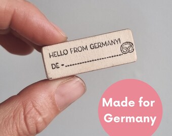 Postcrossing ID stamp for DE, Germany postcrossing rubber stamp postcrossing stamp for postcards, rubber stamps postcard, snail mail stamp