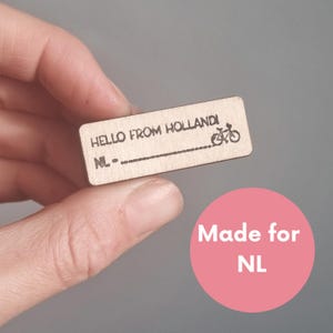 Postcrossing ID stamp for NL, Holland postcrossing rubber stamp postcrossing stamp for postcards, rubber stamps postcard, snail mail stamp