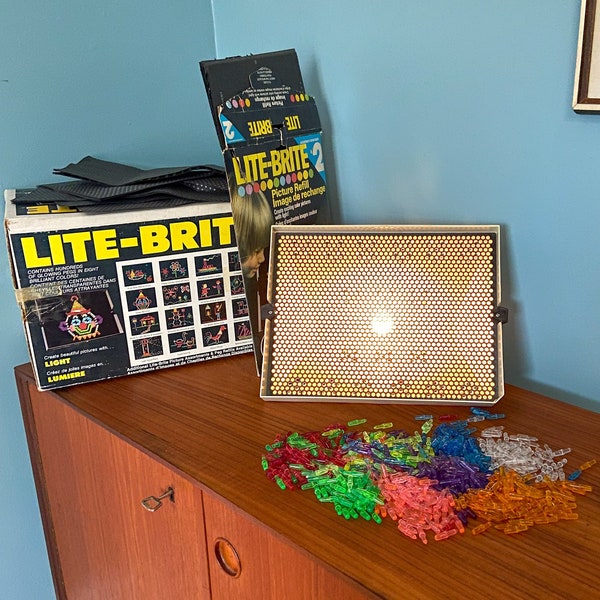 Lite Brite Vintage Lite Brite Vintage Hasbro Lite Brite