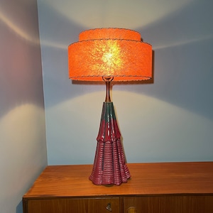 Mid Century Table Lamp Table Lamp Mid Century Table Lamp Vintage Ceramic Table Lamp Boho Table Lamp