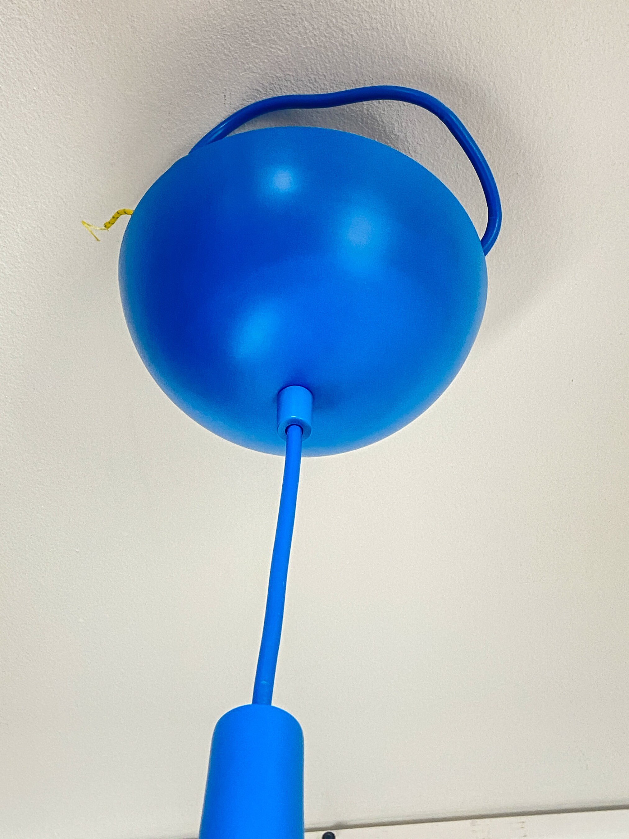 Vintage Ikea Light Blue Väster T1027 Pendant Led by K Hagberg M Hagberg