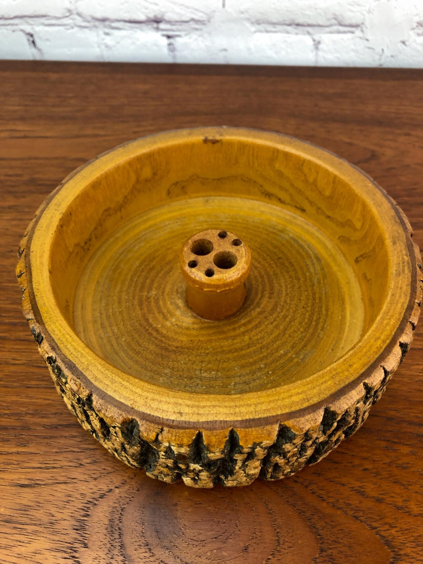 Ellwood Rusticware Nut Bowl, Rustic Nut Bowl, Christmas Nut Bowl