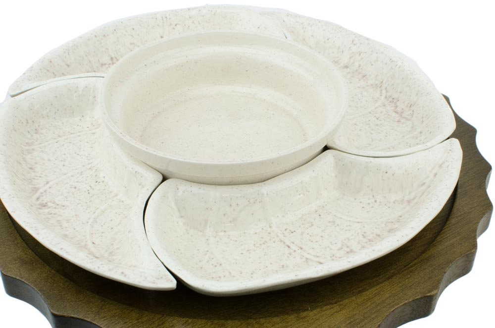 Vintage Lazy Susan California Pottery Lazy Susan Calif USA Etsy