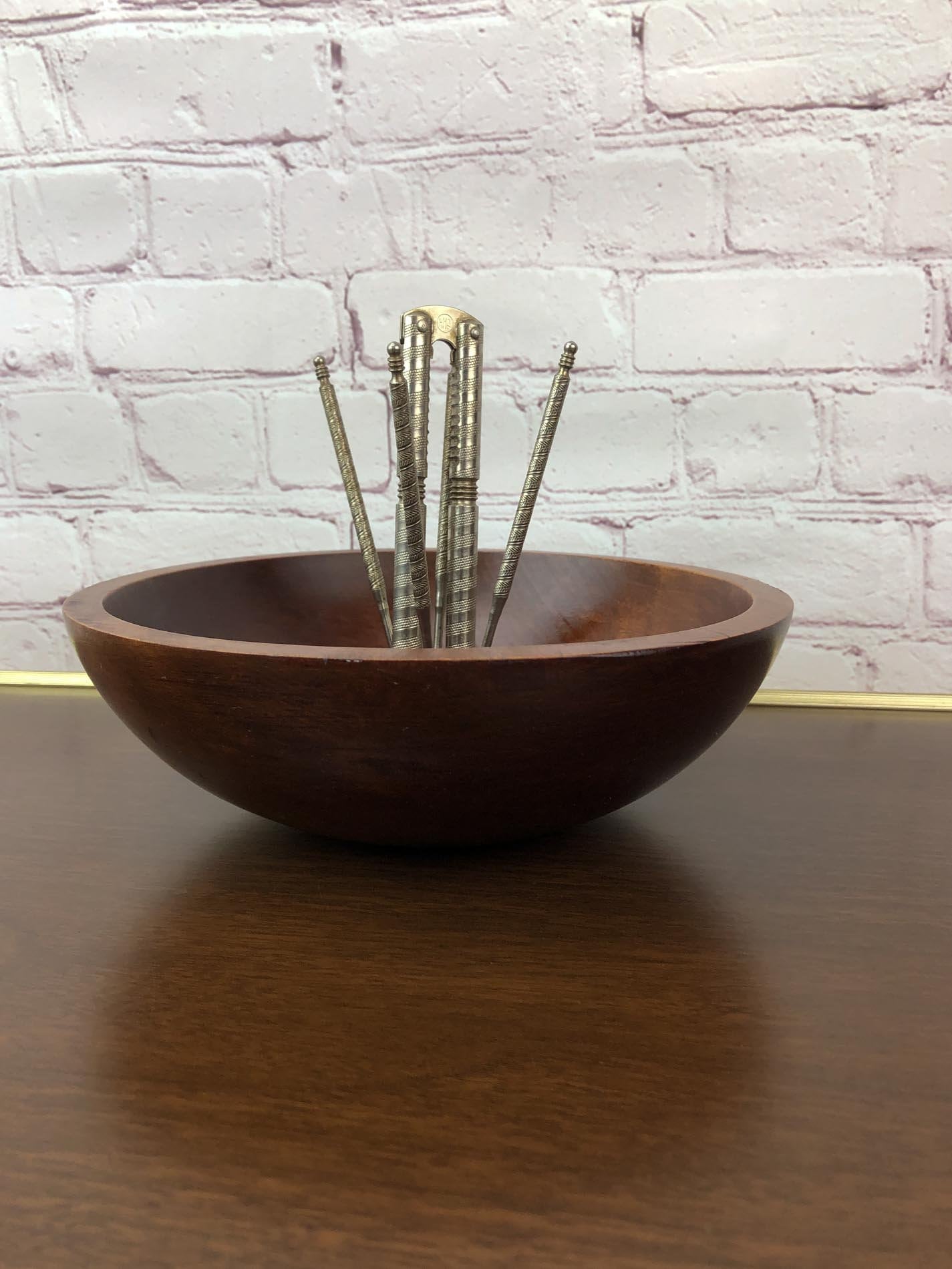 Wood Nut Bowl, Nut Bowl, Baribocraft Nut Bowl, Maple Nut Bowl, Vintage