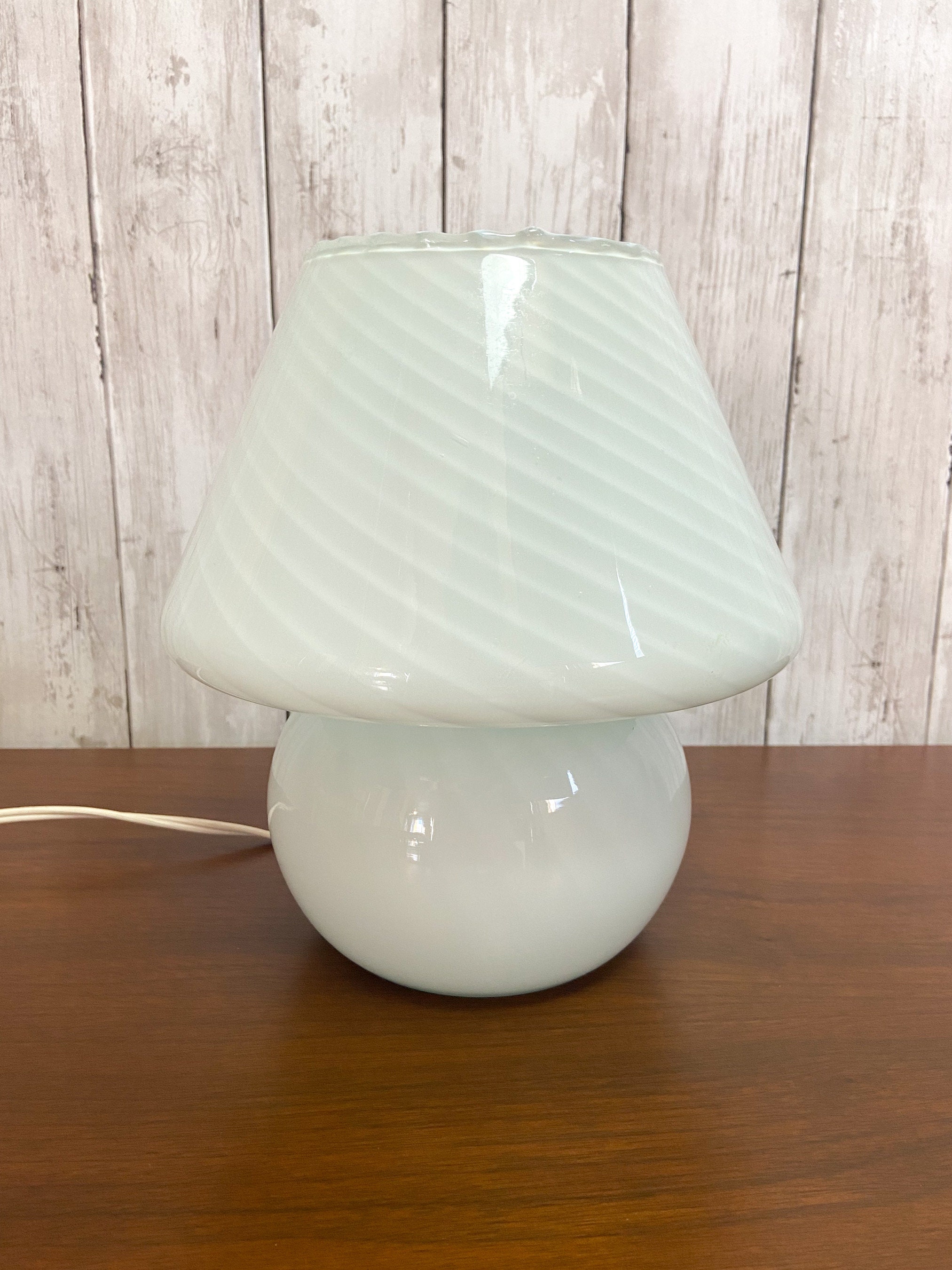 Murano Mushroom Lamp Murano Mushroom Glass Lamp Murano Swirl Mushroom