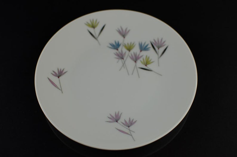 Rosenthal Bread /& Butter Plate Raymond Loey Design Form 2000 by Raymond Loewy for Rosenthal Blutenspiel Design Modernist Raymond Loey