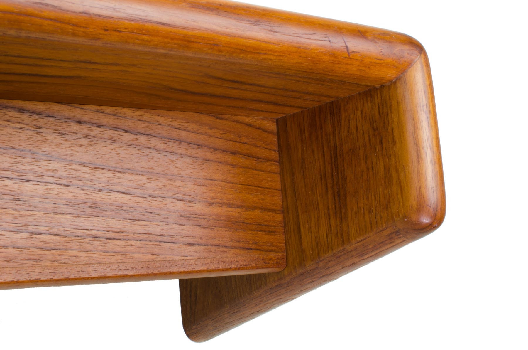 Dyrlund Floating Teak Shelf, Mid Century Teak Shelf, Teak Shelf