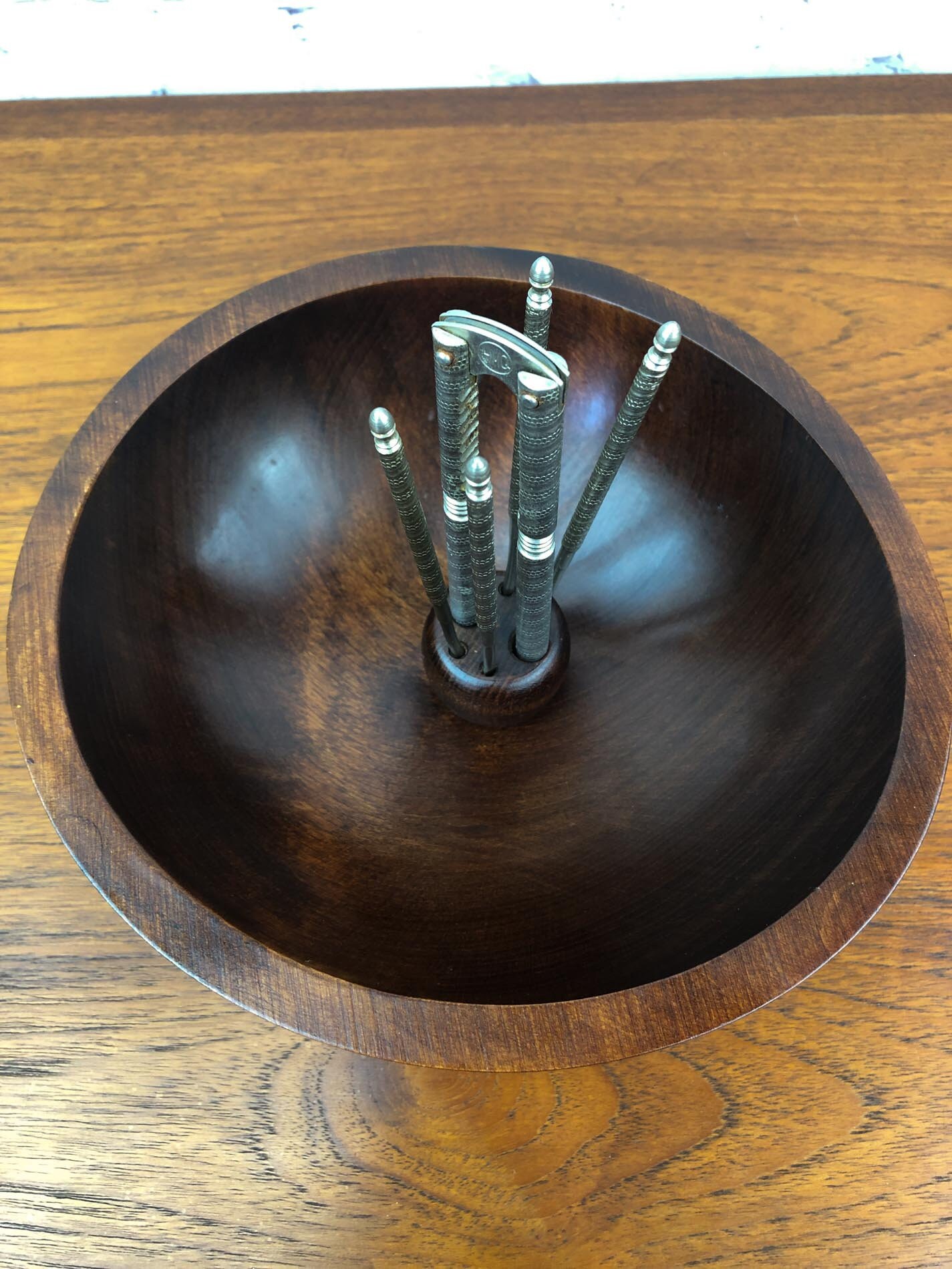 Holiday Wood Nut Bowl, Christmas Nut Bowl, Baribocraft Nut Bowl, Maple