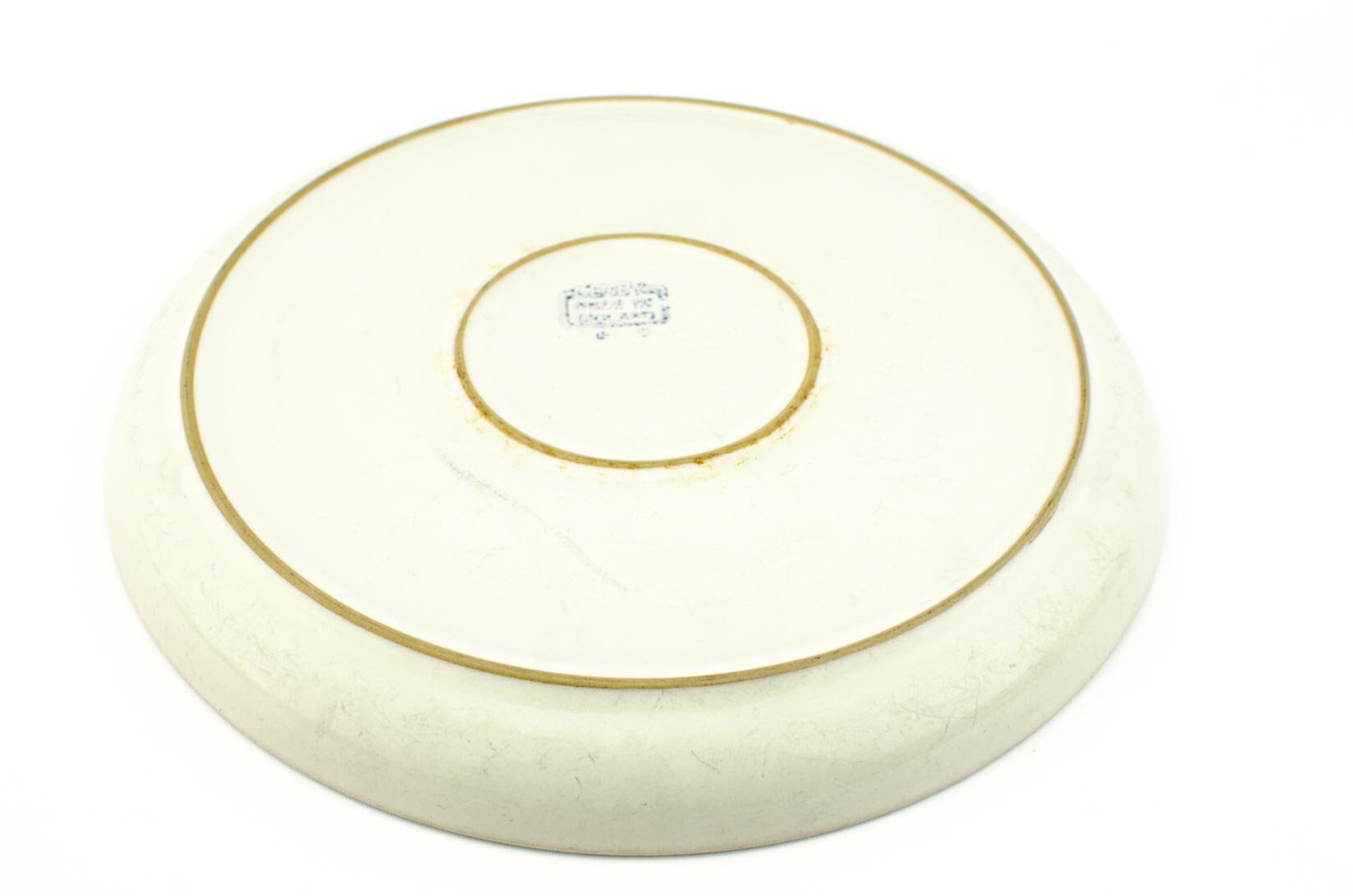 RESERVED for SheilaDenby Chevron Dinner Plates (Price is for four