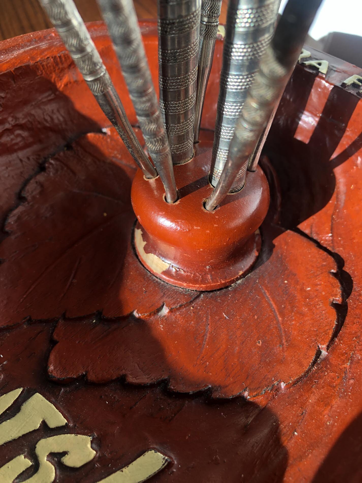 Vintage Nut Bowl, Burwood Nut Bowl, Niagara Falls Nut Bowl, Christmas