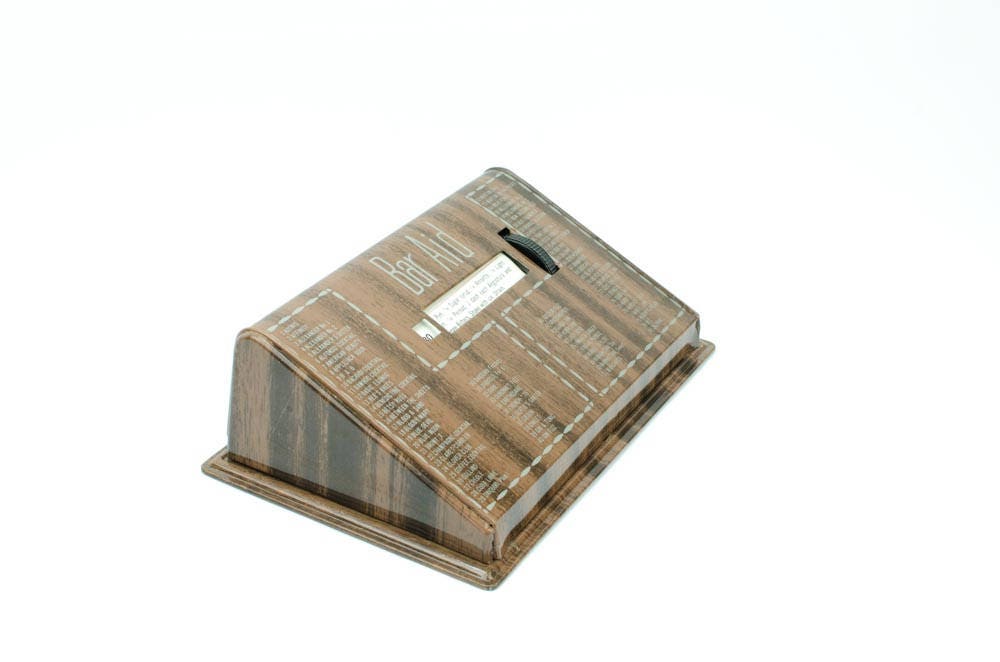 Bar Aid Cocktail Mixer Barware Drink Rolodex Tin Drink Reference