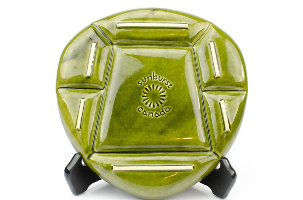 RESERVED FOR ERICSunburst Canada Fondue Plate, Sunburst Ceramics