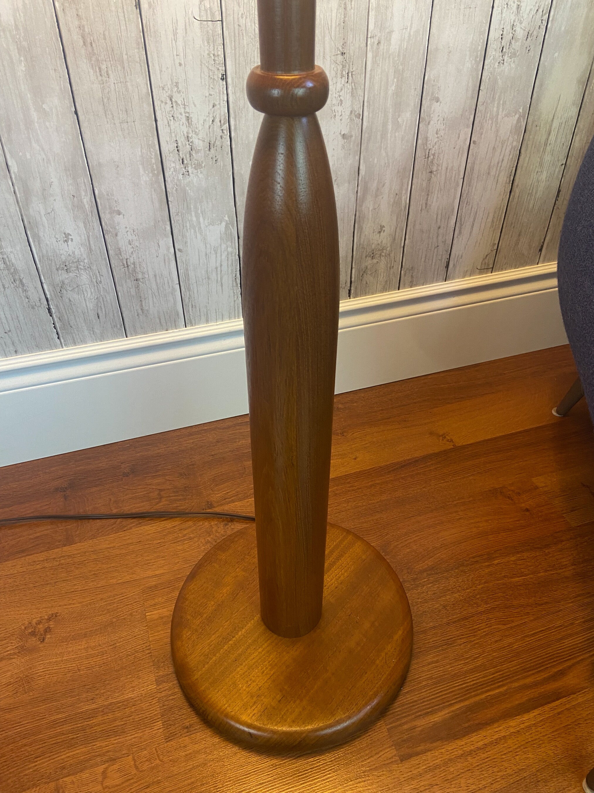 Teak Floor Lamp Mid Century Teak Floor Lamp Danish Floor Lamp MCM Teak