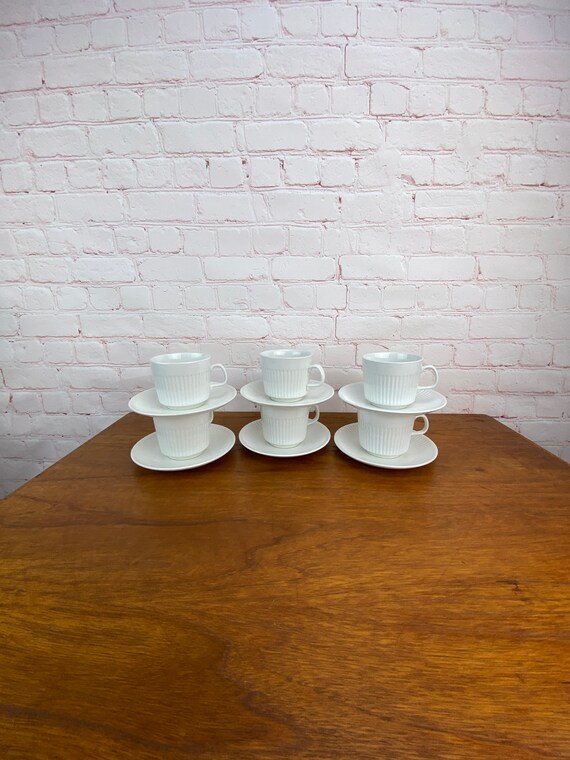 Johnson Brothers Athena(6) Athena Cups and Saucers (6) Johnson