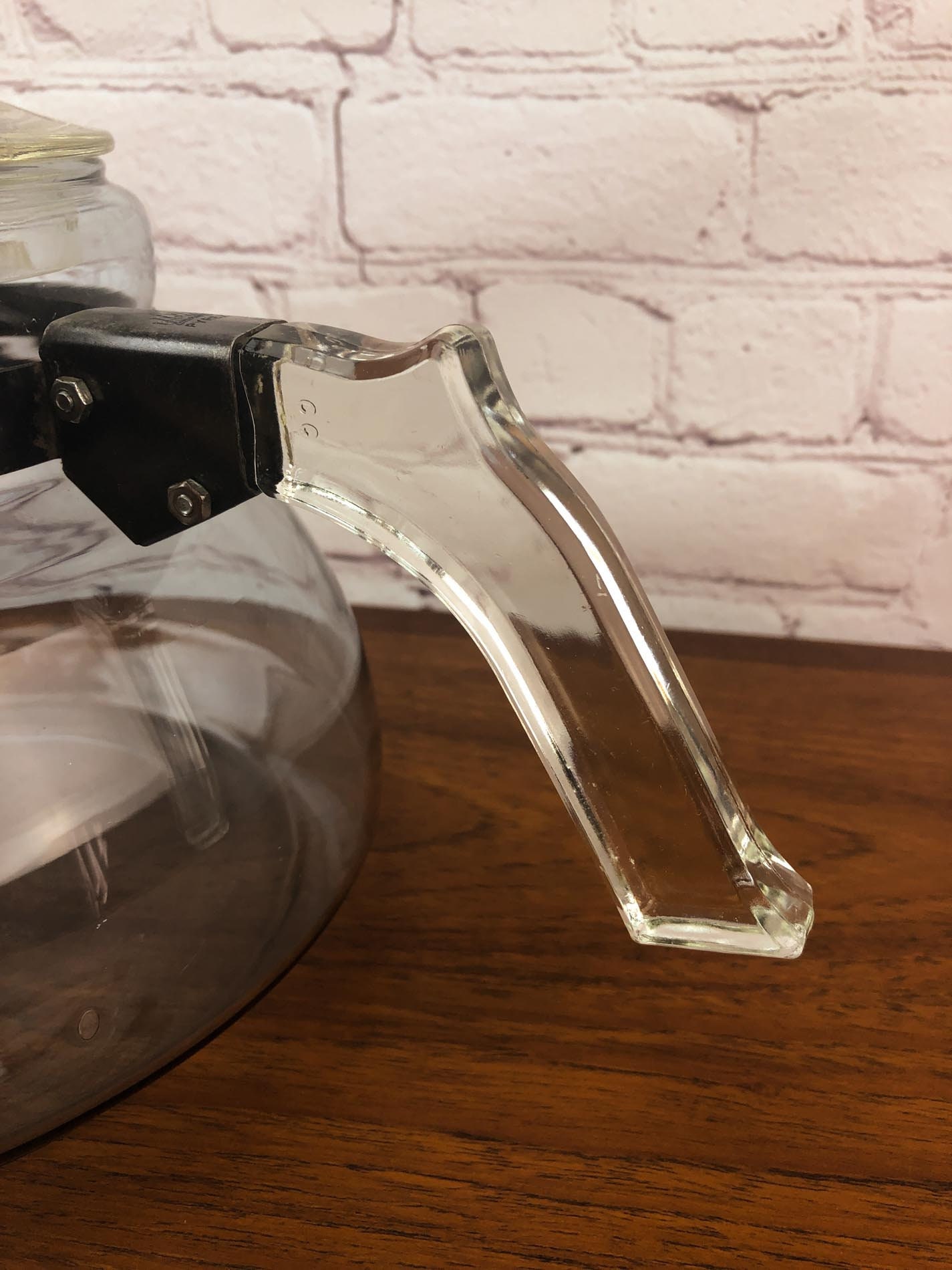 Pyrex Teapot, Vintage Pyrex Teapot, Pyrex Flameware, 7125B, Pyrex 10