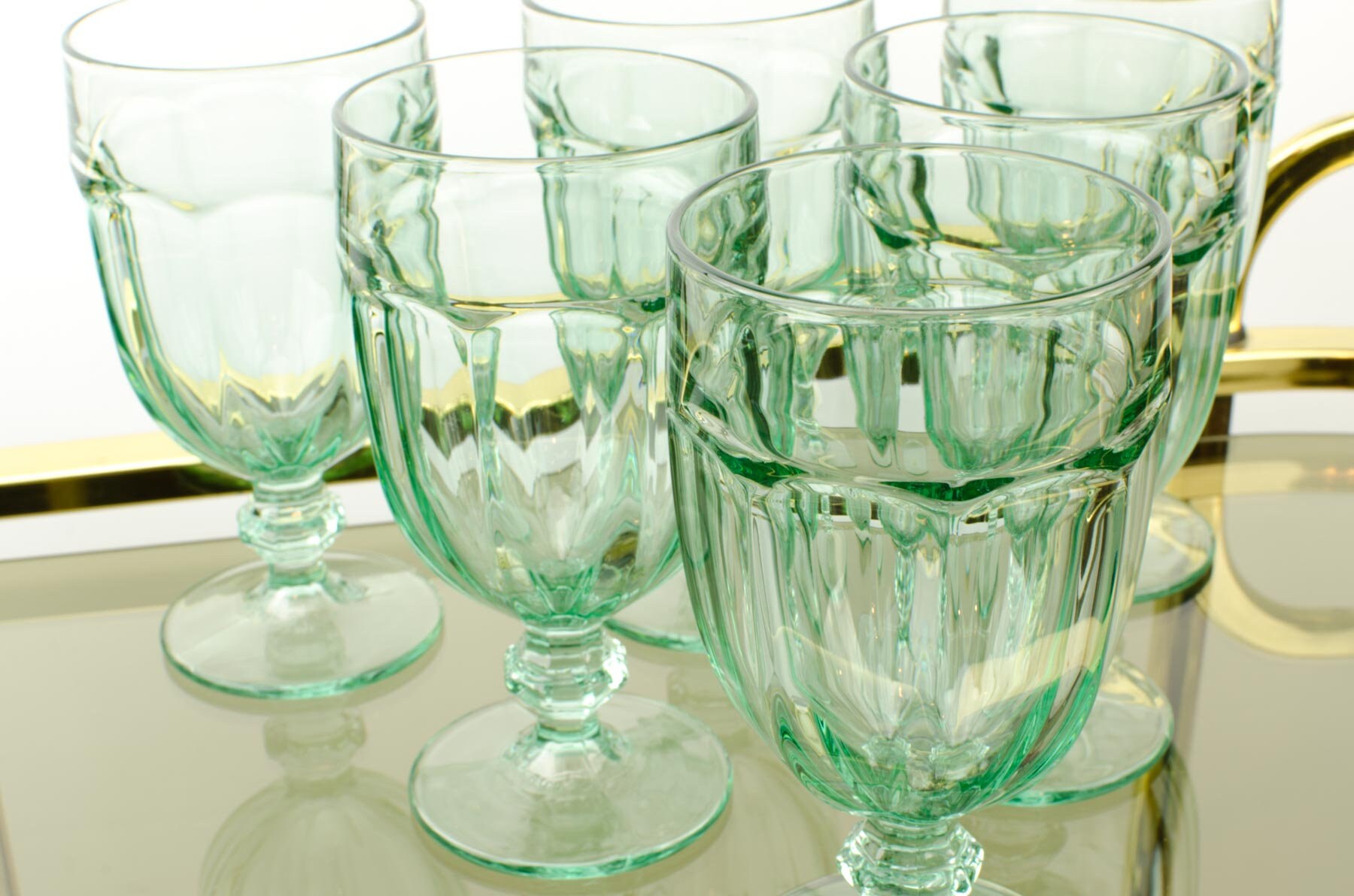 Duratuff Goblet, Libbey Duratuff Wine Goblets, Vintage Duratuff Glasses