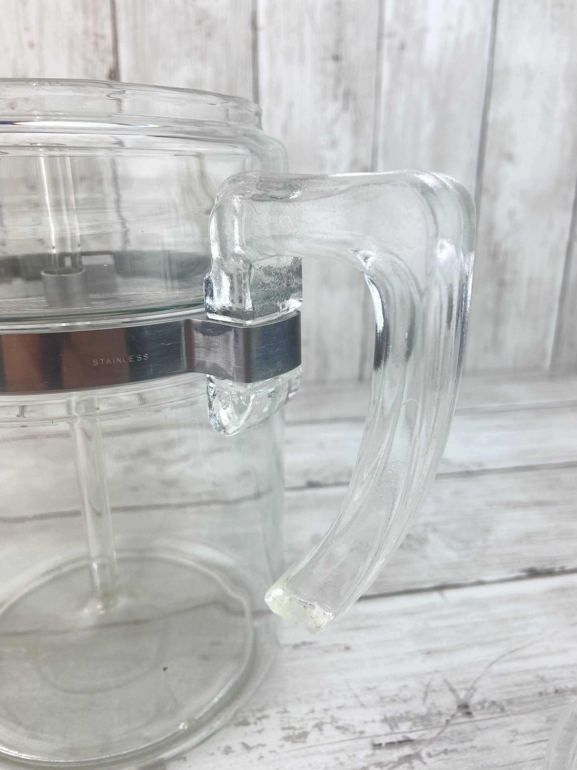 Pyrex Percolator 7826B, 6 Cup Percolator, Made in USA, 1950's