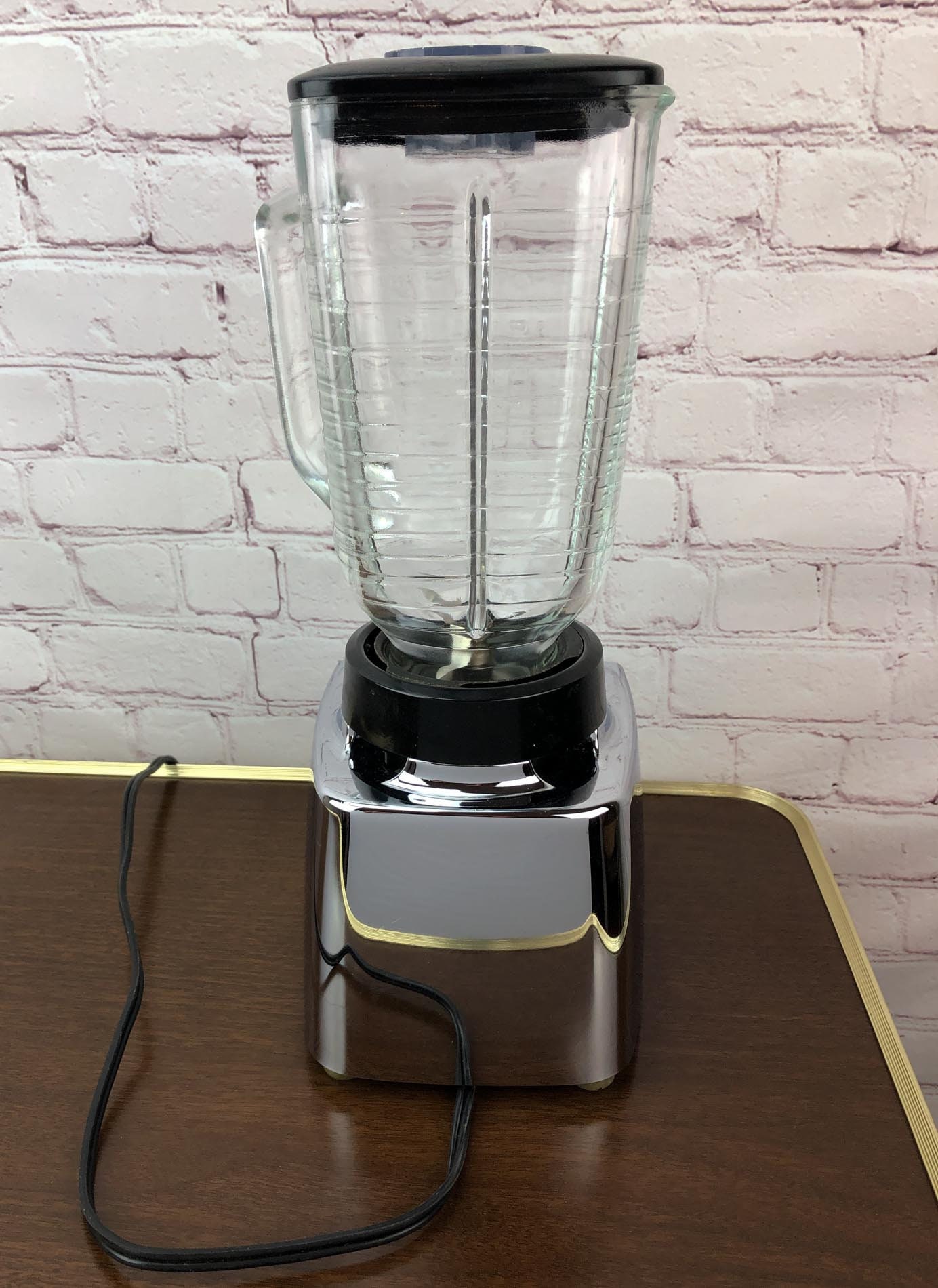 Vintage Chrome Blender, Osterizer Blender, Classic VIII Blender, Mid
