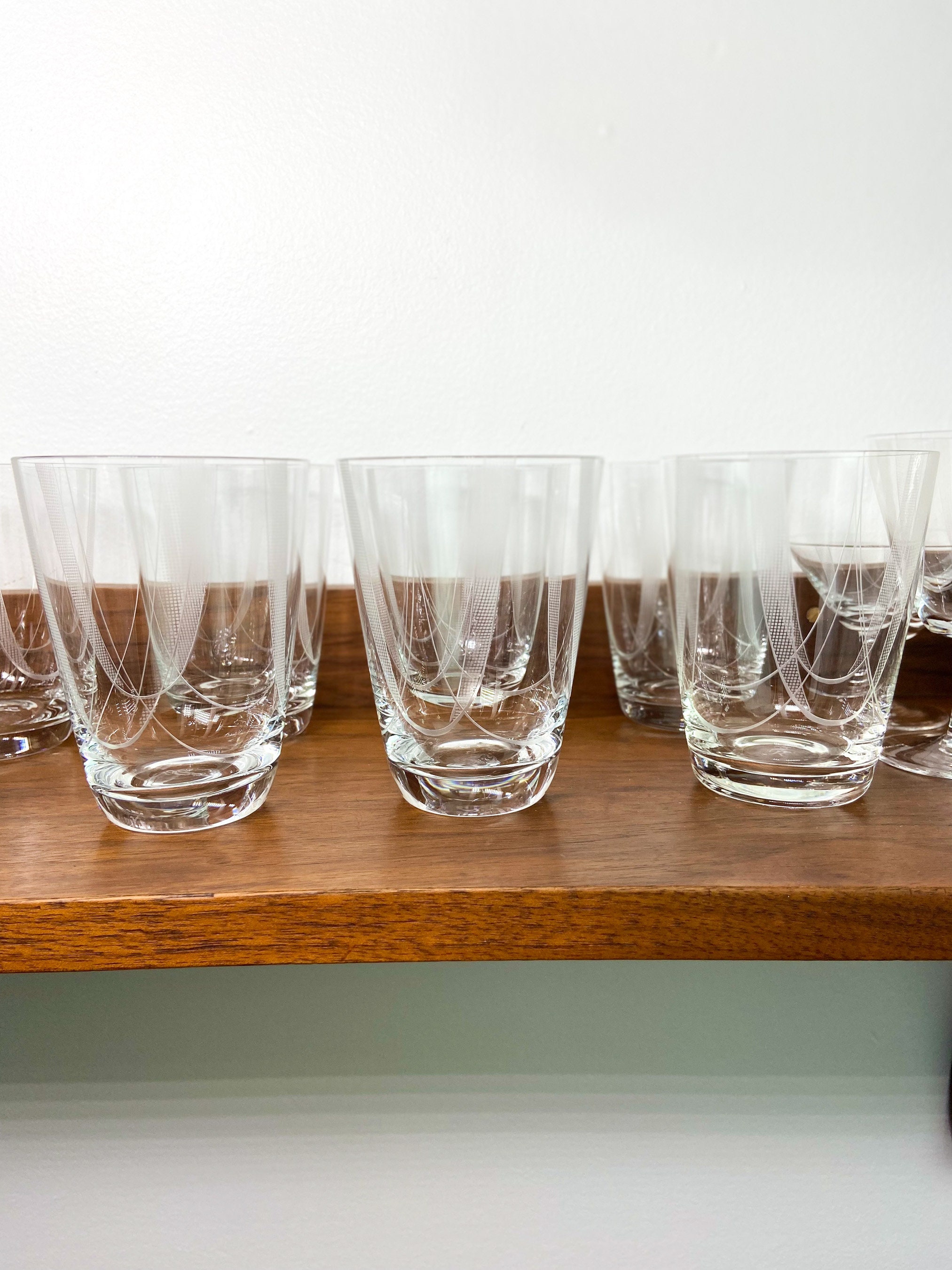 Rosenthal Glass Rosenthal Crystal Mid Century Modern Glassware Rosenthal Crystal Glass