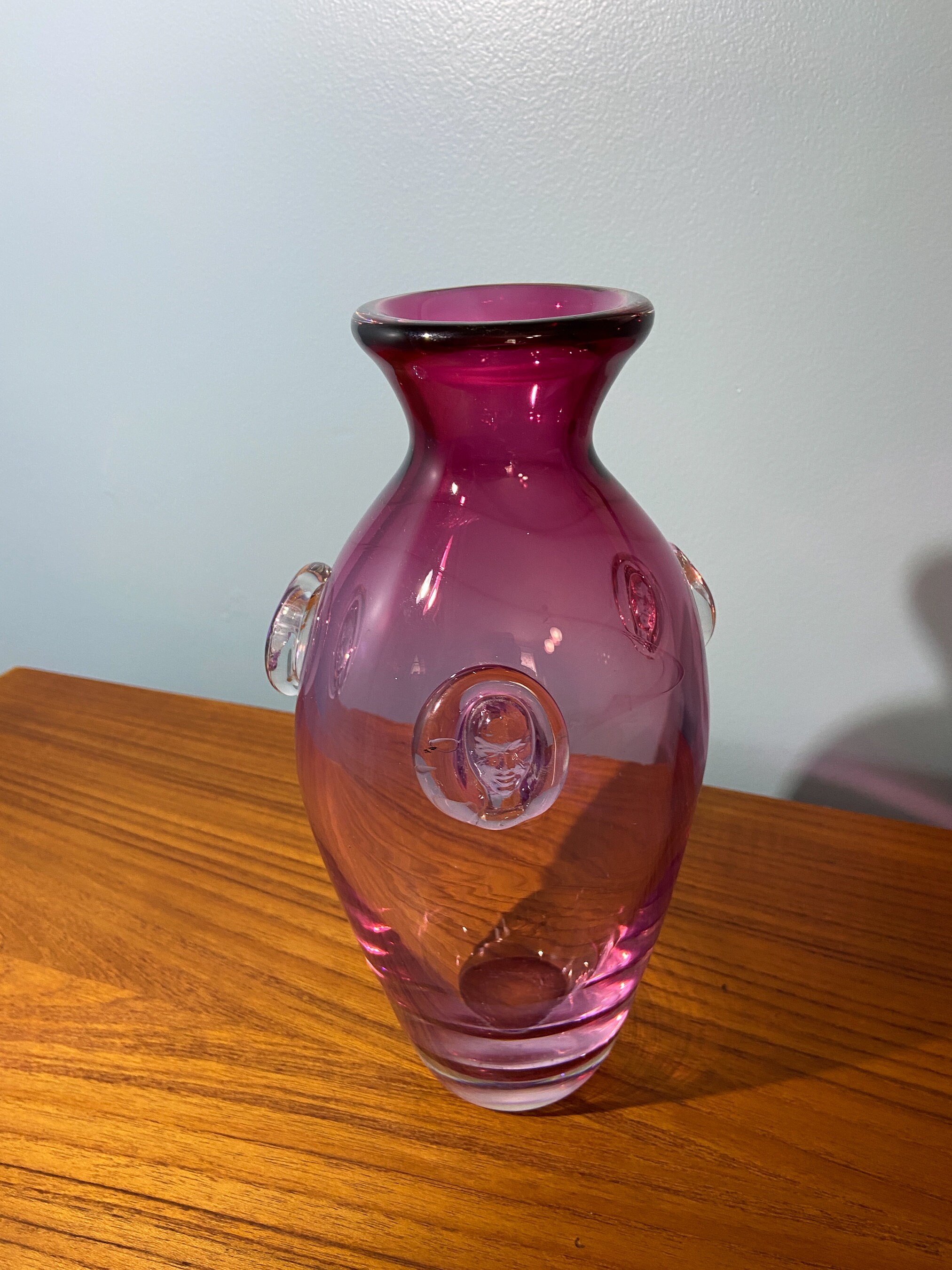 Mid Century Art Glass Chalet Glass Rare Chalet Glass Designed by Sergio