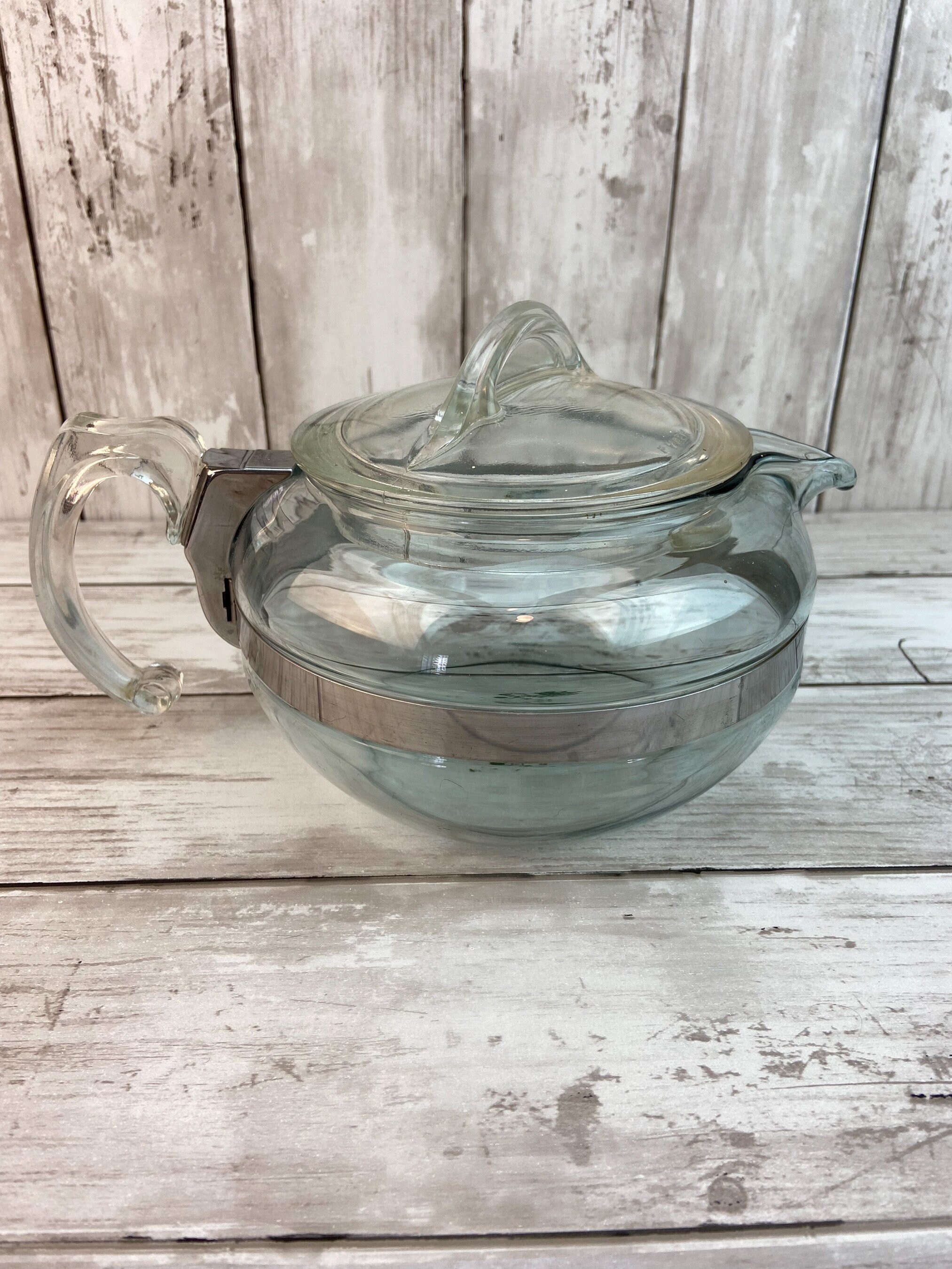 Pyrex Teapot Vintage Pyrex Teapot Pyrex 6 Cup Teapot 8126B