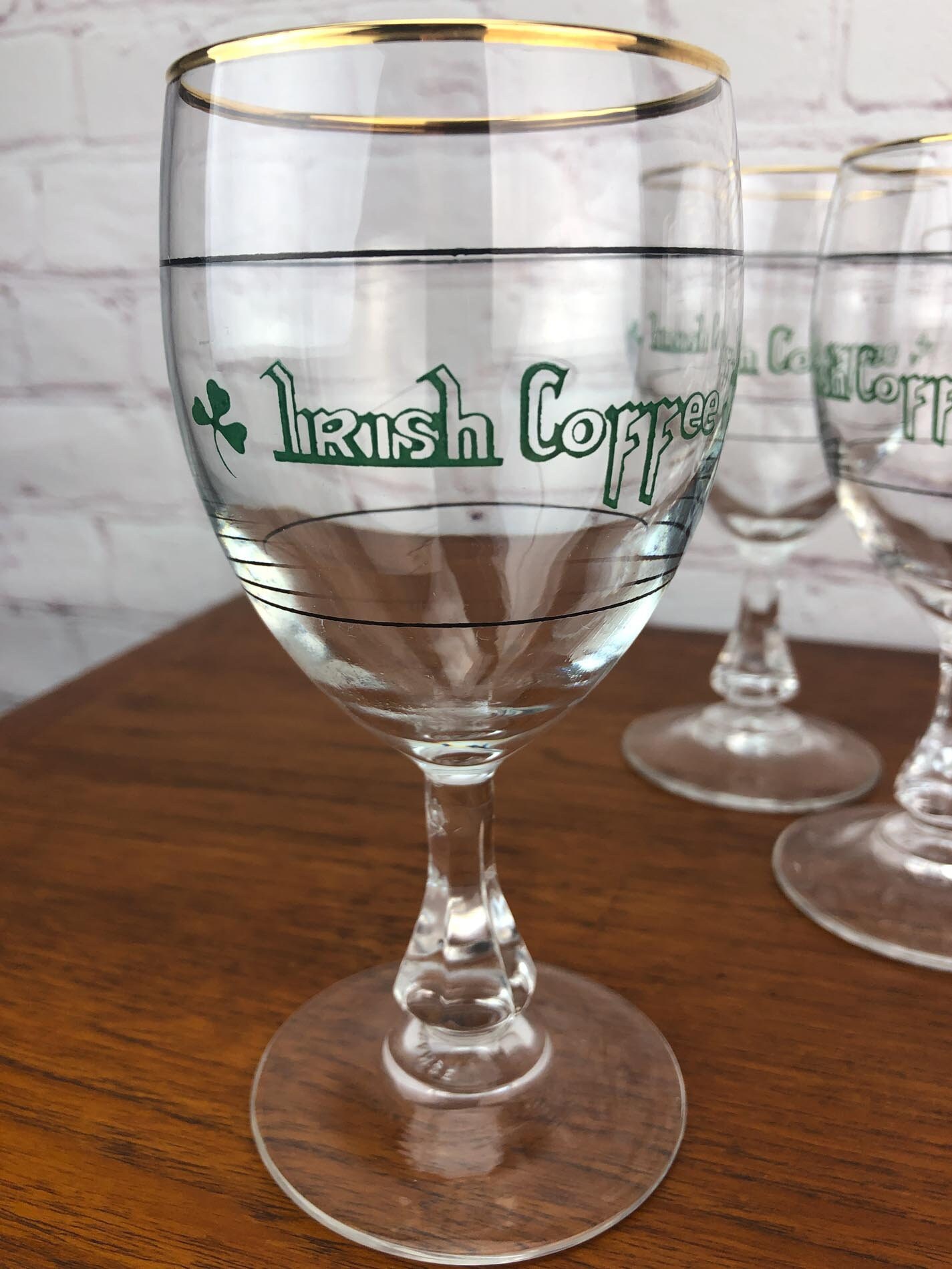 Irish Coffee Goblet Set (7), Irish Coffee Glasses, Cristal D'Arques
