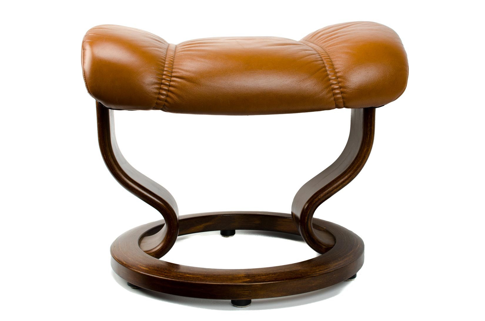 Ekornes Stressless Nordic Ottoman, Mid Century Ottoman
