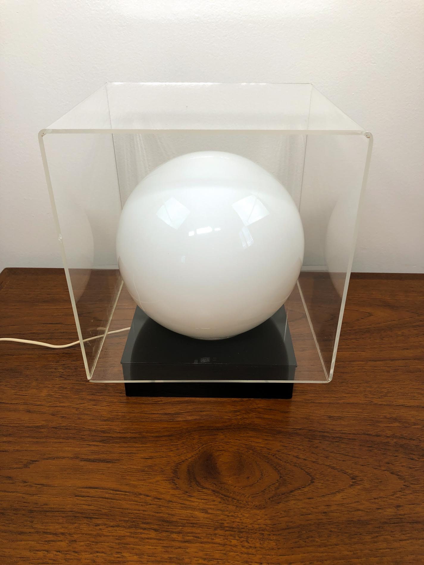 ON HOLDDo Not Buy—Space Age Lamp, Mid Century Table Lamp, Clockwork Orange Lamp, Atomic Table