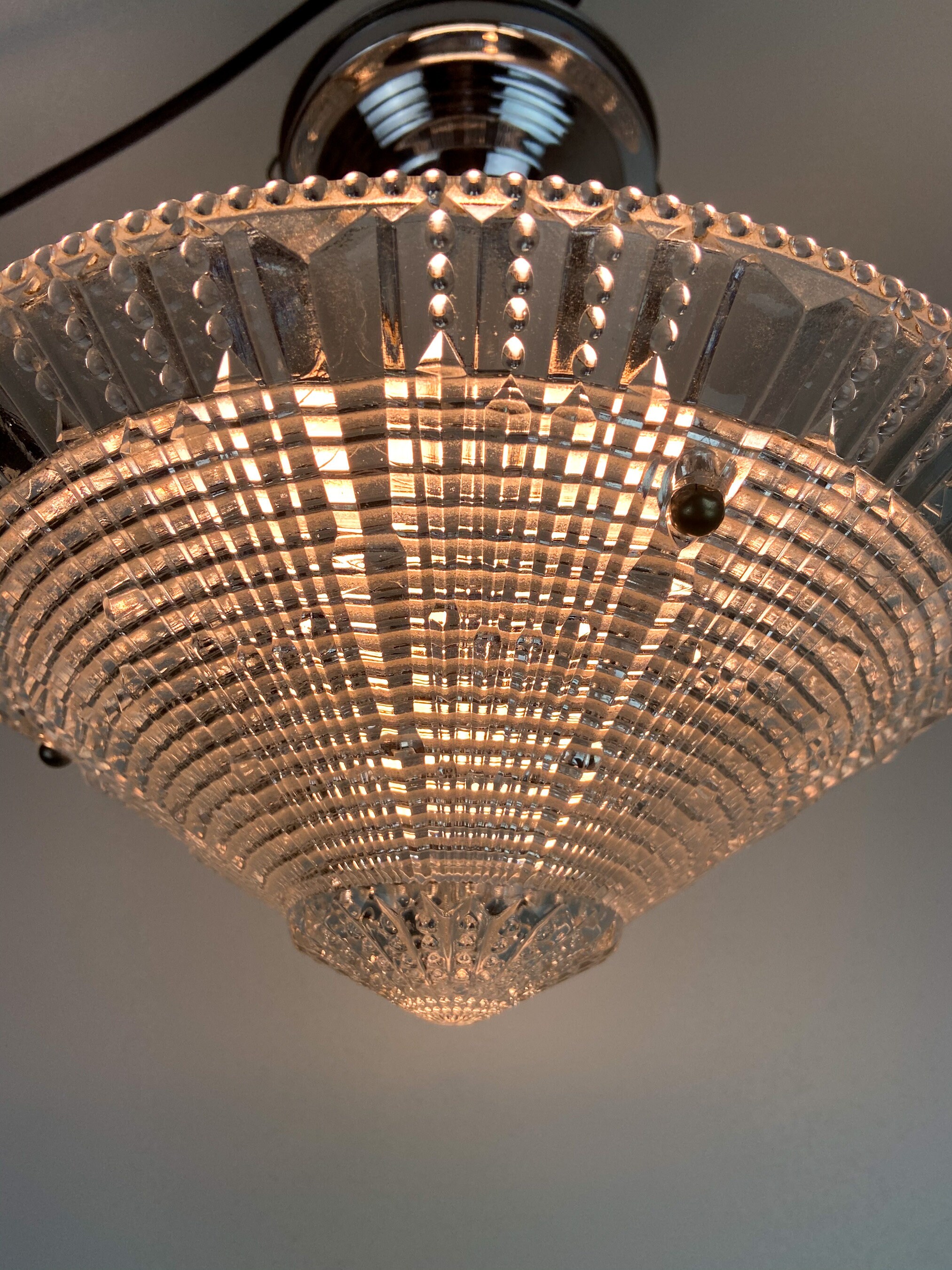 Luz de techo Art Déco accesorio de techo Art Déco accesorio | Etsy