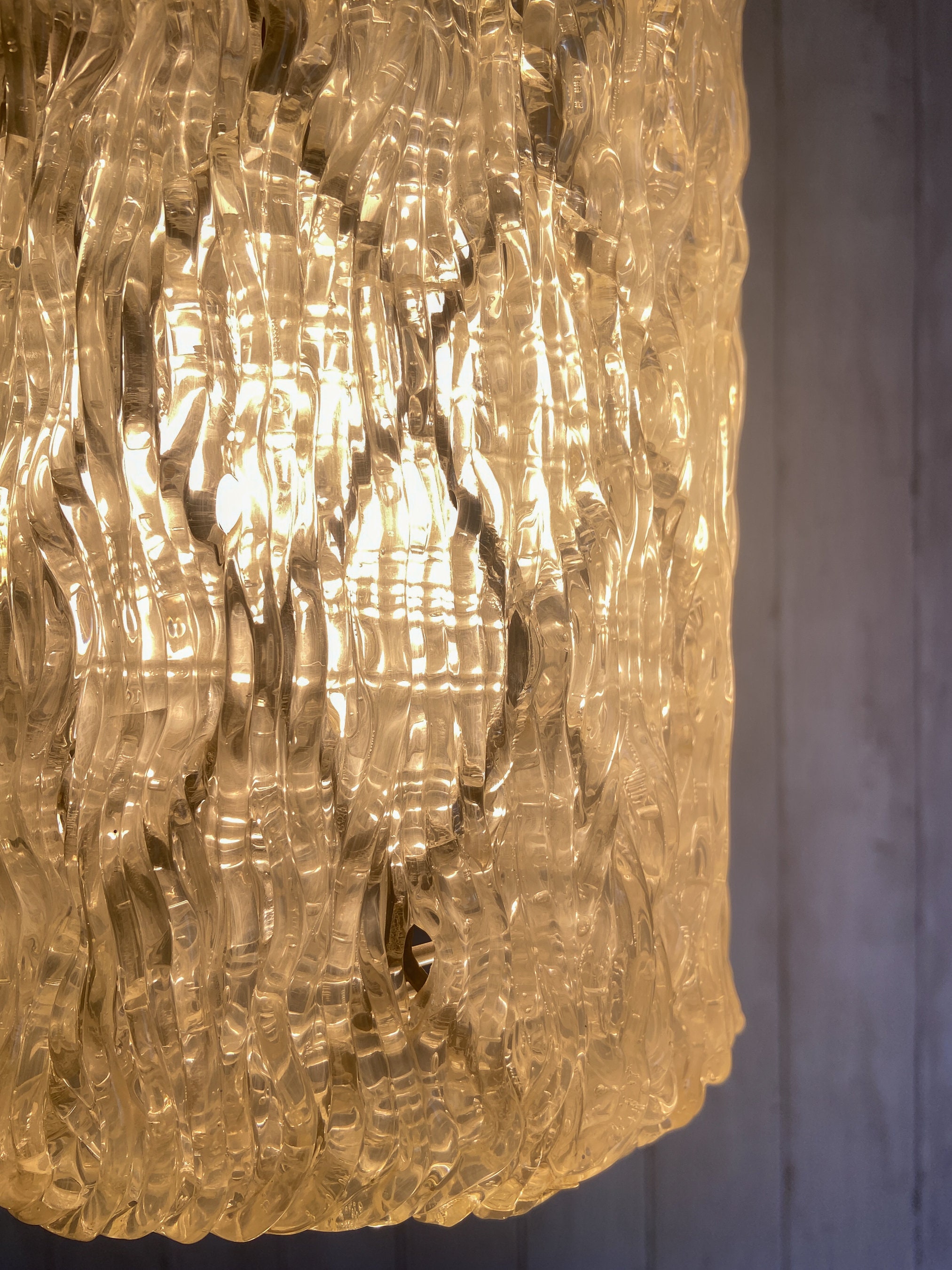 Lucite Light Fixture Lucite Pendant Light Mid Century Pendant