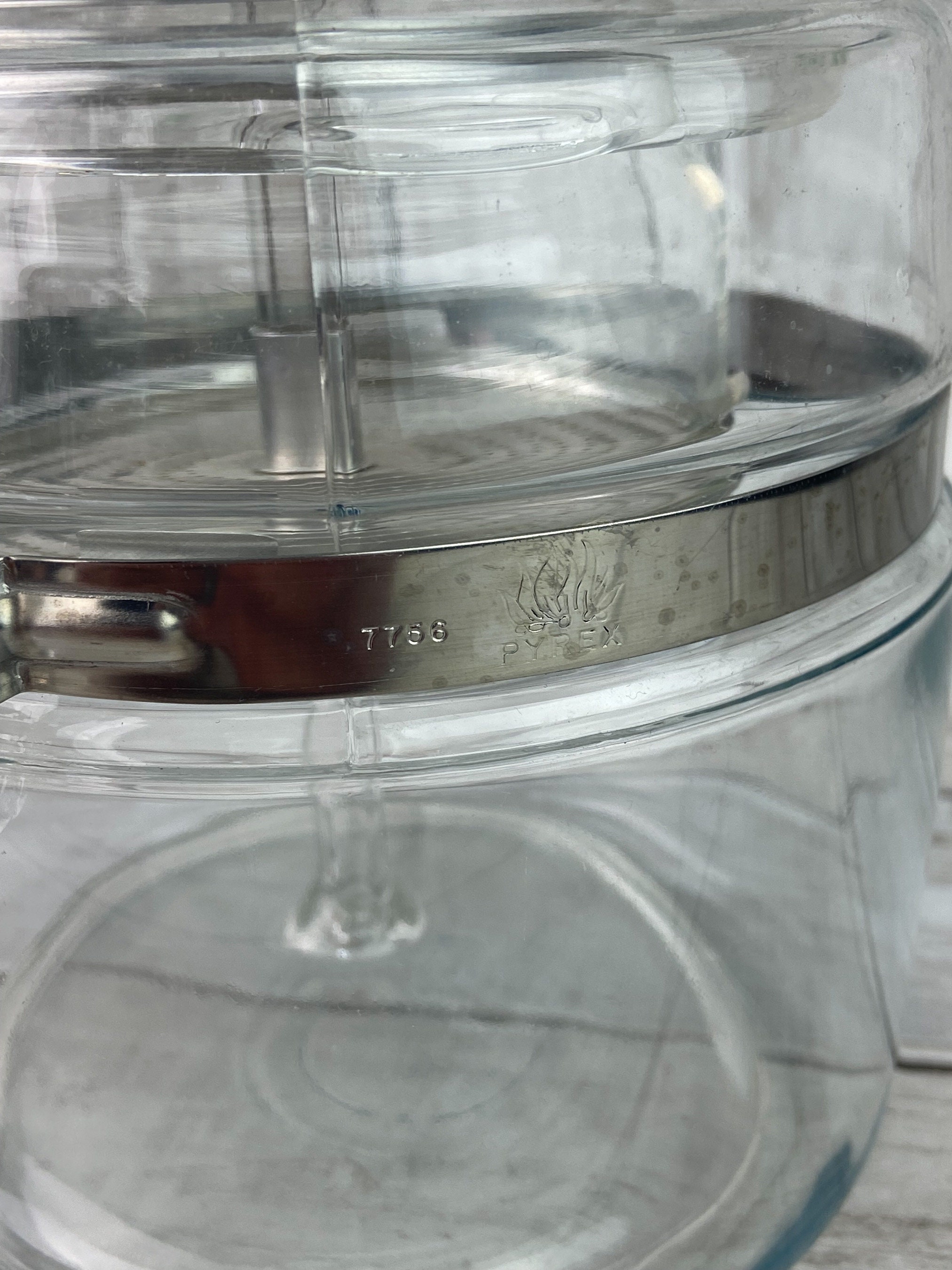 Pyrex 6 Cup Percolator Clear Glass Percolator 7756B Pyrex Flameware Percolator Coffee Percolator