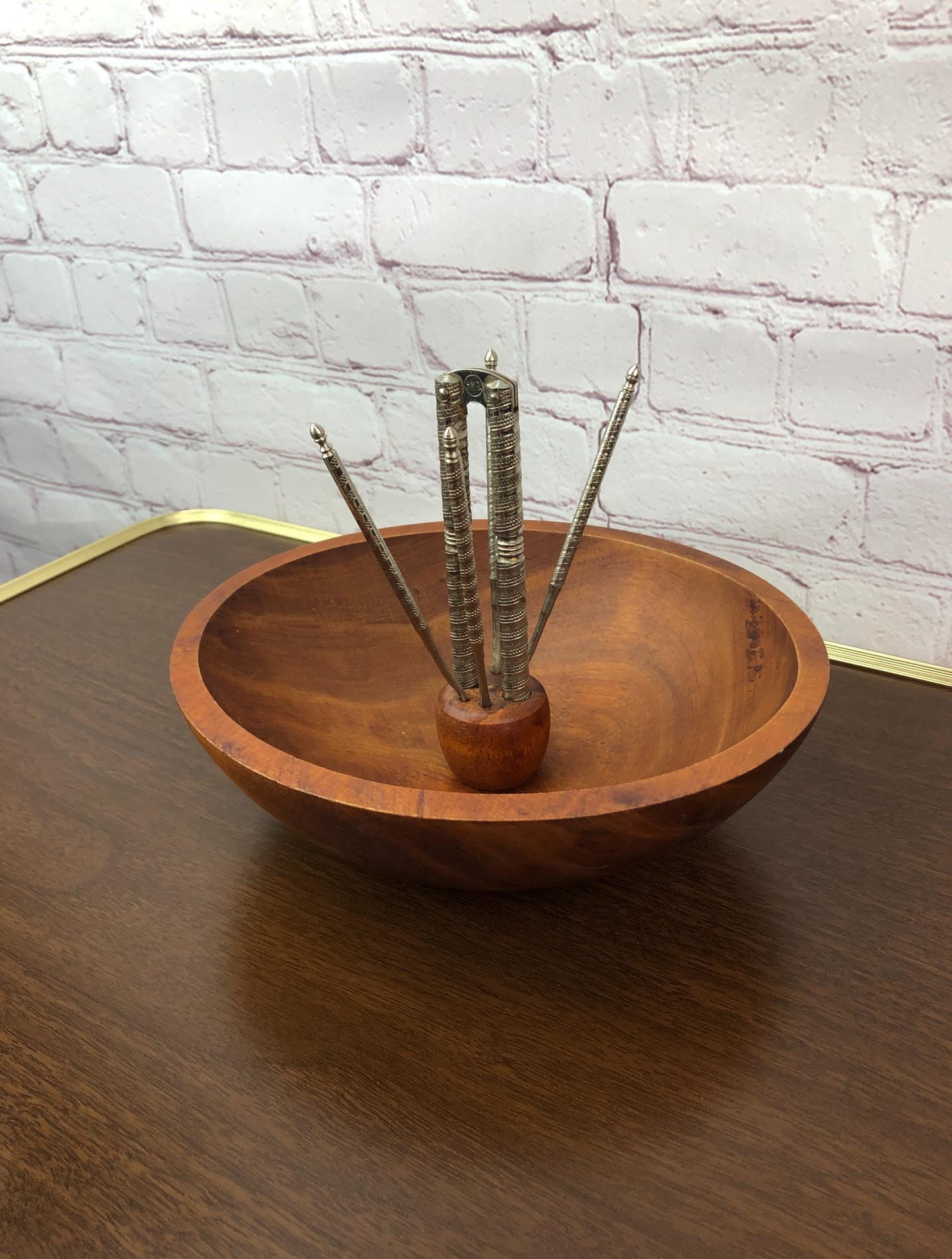 Wood Nut Bowl, Nut Bowl, Baribocraft Nut Bowl, Maple Nut Bowl, Vintage