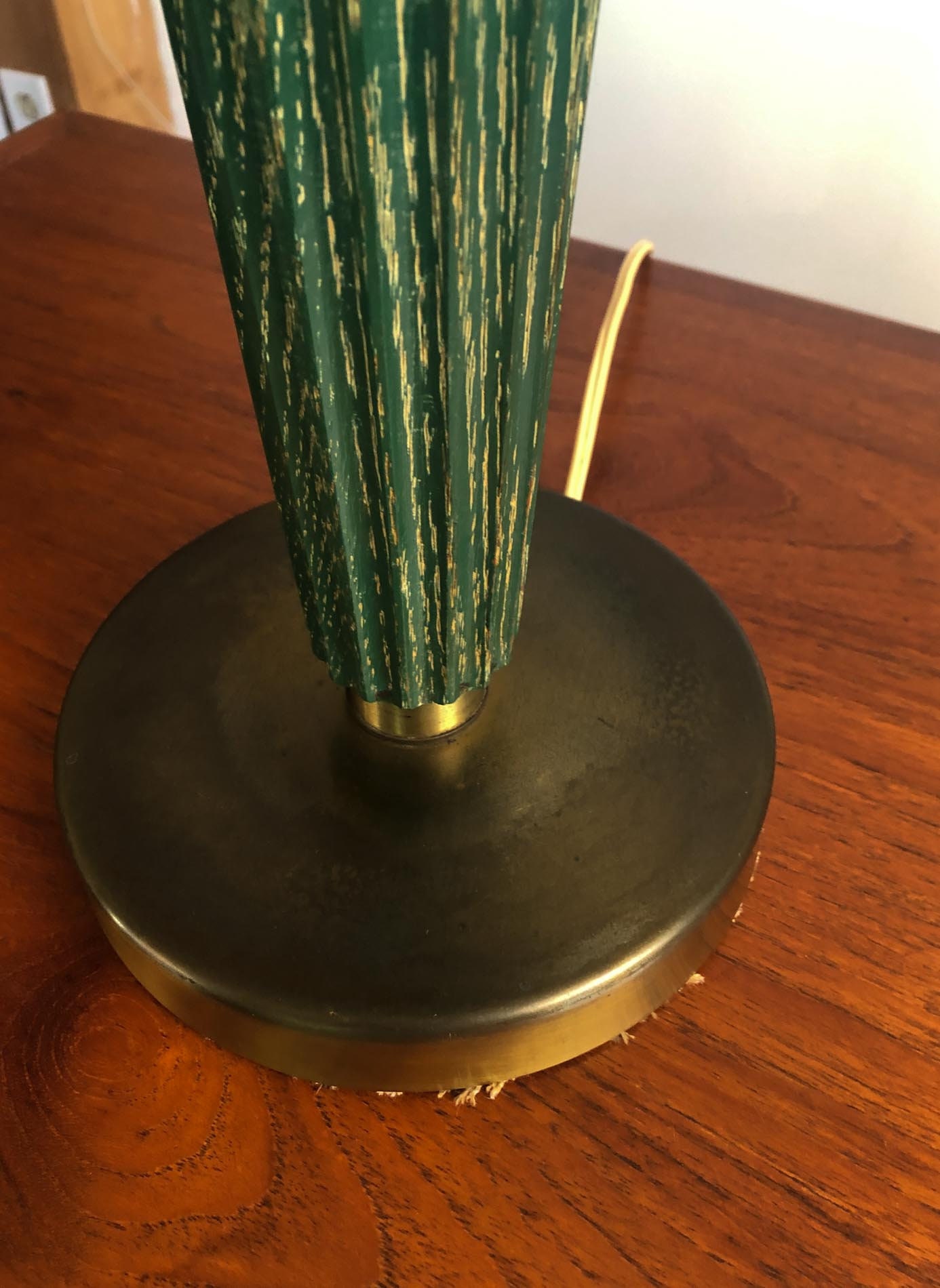 Mid Century Modern Lamp, MCM Table Lamp, Atomic Ranch Lamp, Fiberglass