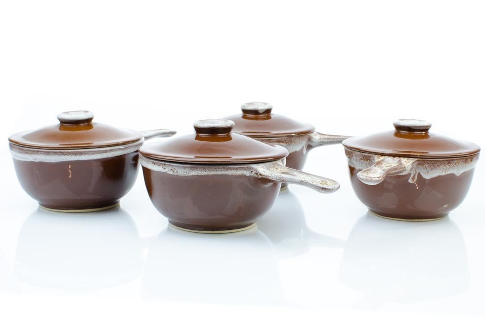 Reserved for EricSunburst Canada French Onion Soup Bowls, Sunburst