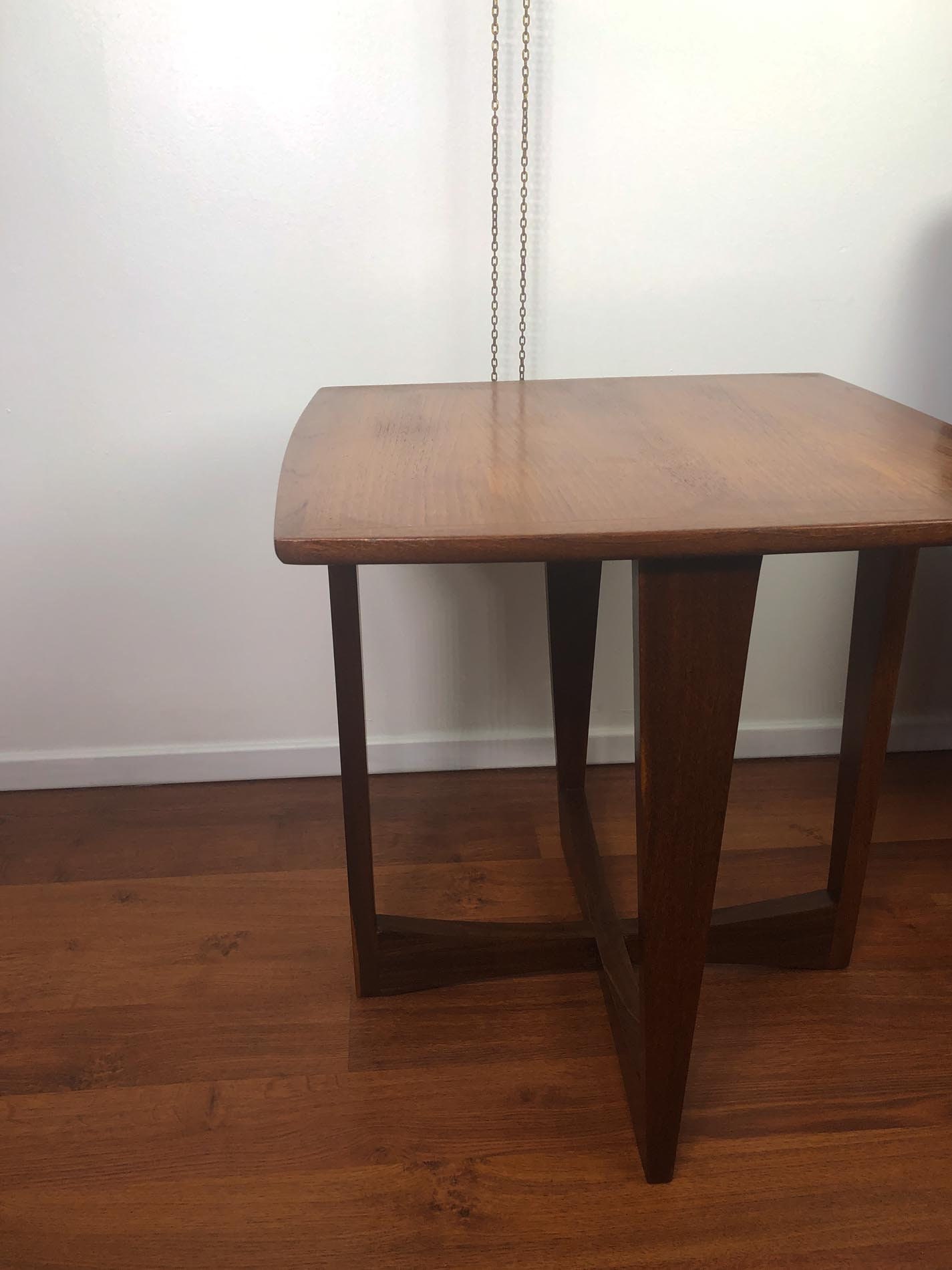 Teak End Table, Danish Teak End Table, Mid Century End Table, MCM End