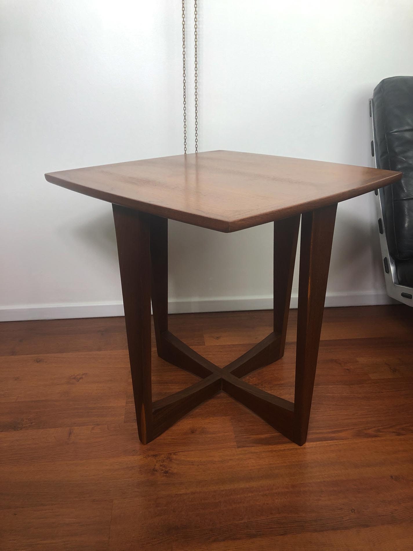 Teak End Table, Danish Teak End Table, Mid Century End Table, MCM End
